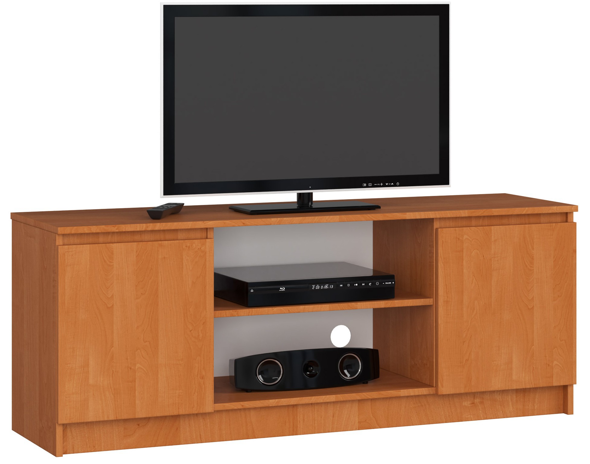 Dizajnový TV stolík ROMANA140, jelša