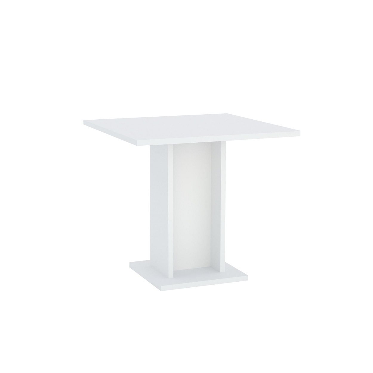 MOORN malý jedálenský stôl, biela 