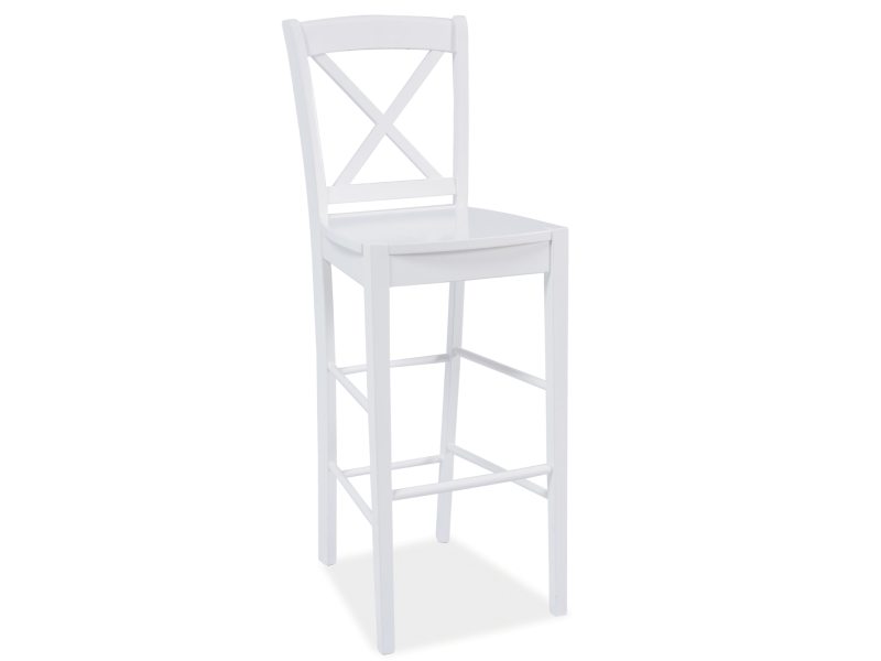 E-shop KD-964 barová stolička, biela
