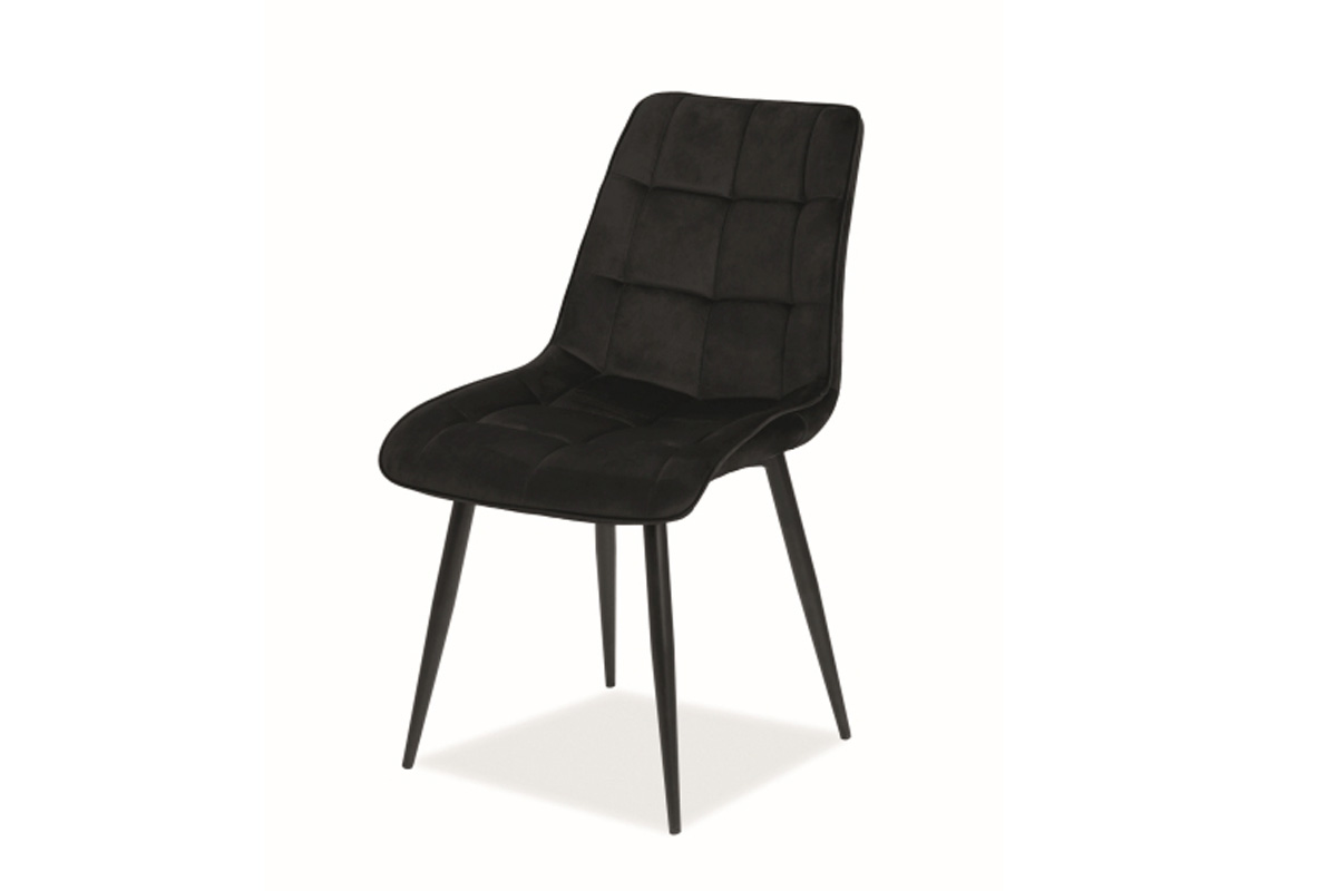 E-shop KIK jedálenská stolička, čierna