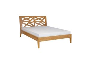 LUKY164 masívna posteľ 120 cm, buk