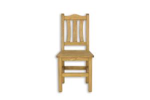 Rustik stolička KT703, jasný vosk