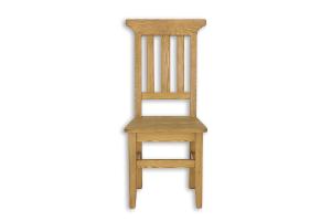 Rustik stolička KT704, jasný vosk