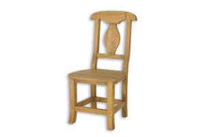 Rustik stolička KT706, jasný vosk