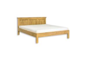 Rustik posteľ 90 cm LK700, jasný vosk