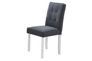 Jedálenská stolička MATES šedá/biela