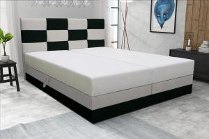 ZORRA čalúnená manželská posteľ 140 x 200 cm, COSMIC 100, 10