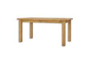 Rustik stôl ST703 120 cm, jasný vosk