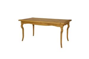 Rustik stôl ST704 160 cm, jasný vosk