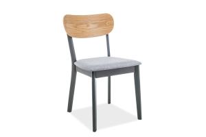 MITRO stolička, dub/grafit