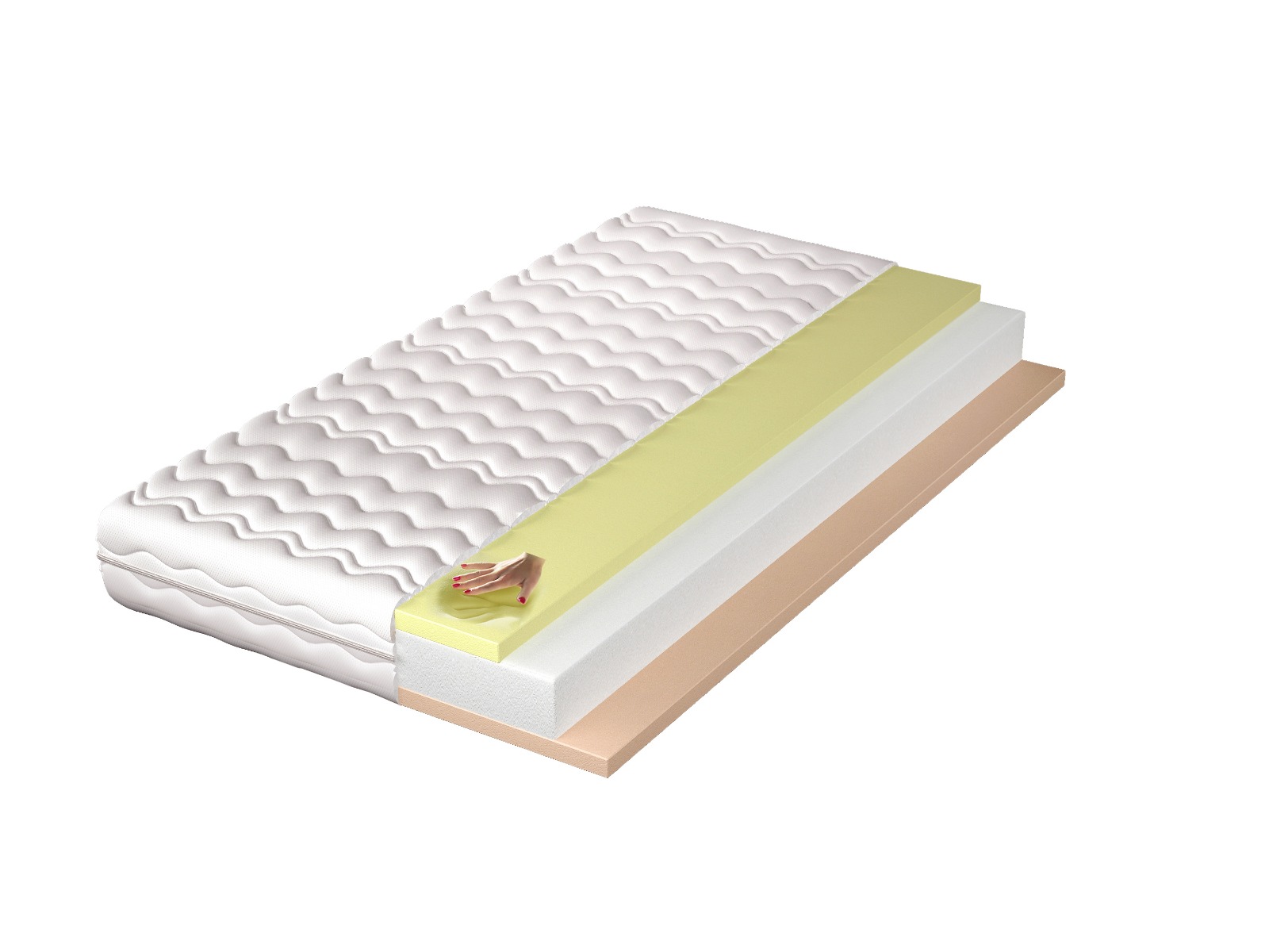 E-shop DEMI sendvičový matrac 160 x 200