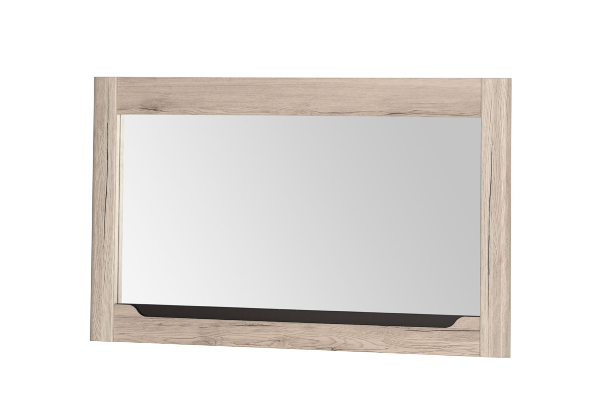 E-shop DESIRE 30 obdĺžnikové zrkadlo, dub san remo