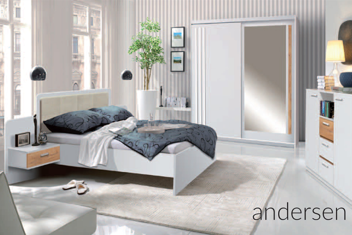 E-shop BANDI atraktívna spálňa ANDERSEN