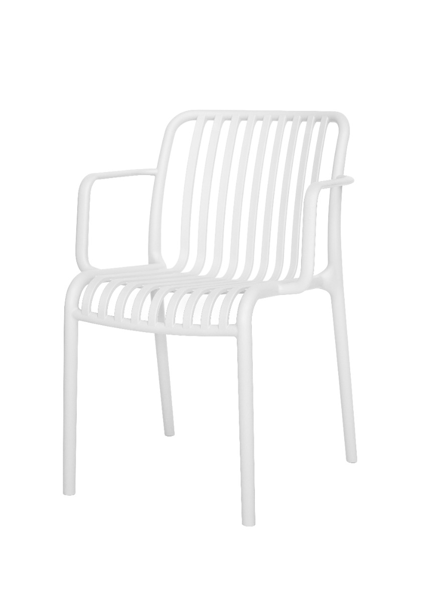 E-shop GARDEN záhradná stolička, biela