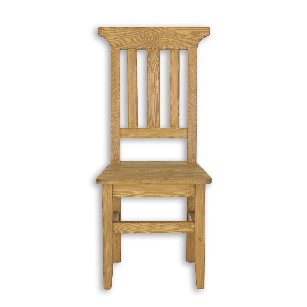 Rustik stolička KT704, jasný vosk