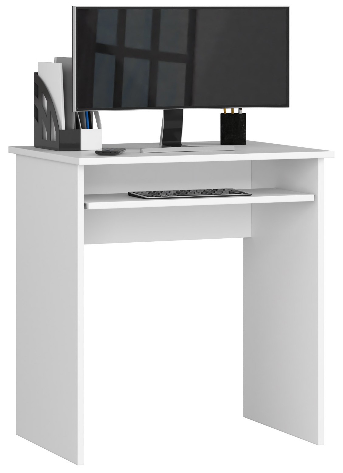E-shop Dizajnový písací stôl RAST, biely