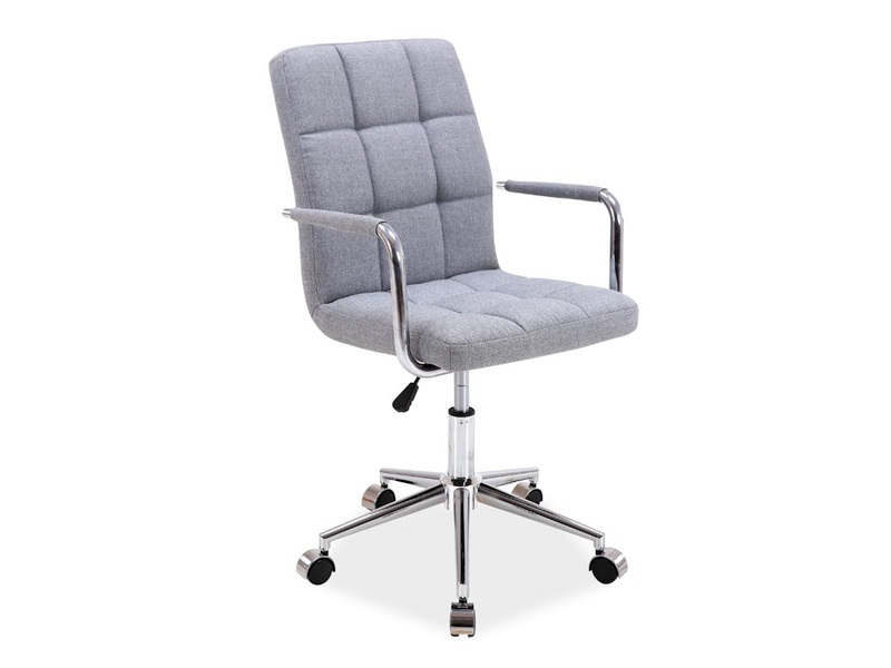 E-shop K-022 kancelárska stolička, šedá