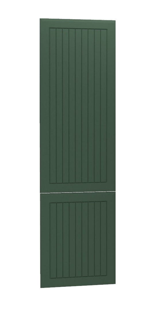 BERTA bočný dvojdielny panel 2033x564, 2033x580, zelená
