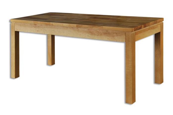 ST173 Jedálenský stôl, plocha 140x90 cm, prírodný buk