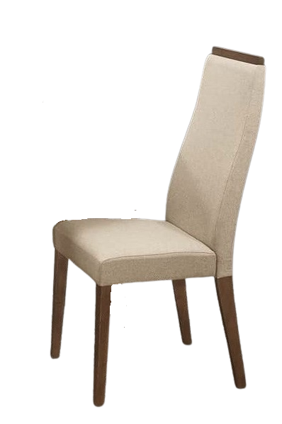 E-shop DORF jedálenská stolička, orech/béžová