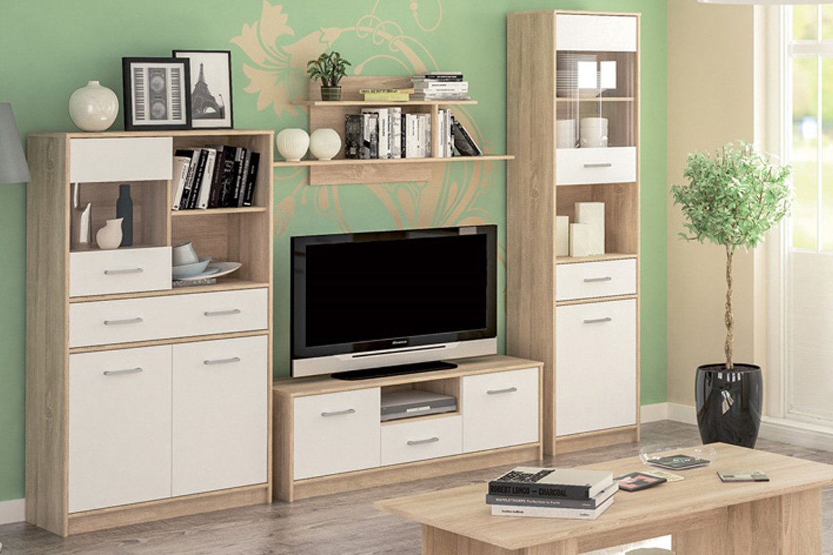 E-shop OLINO lacná obývacia stena